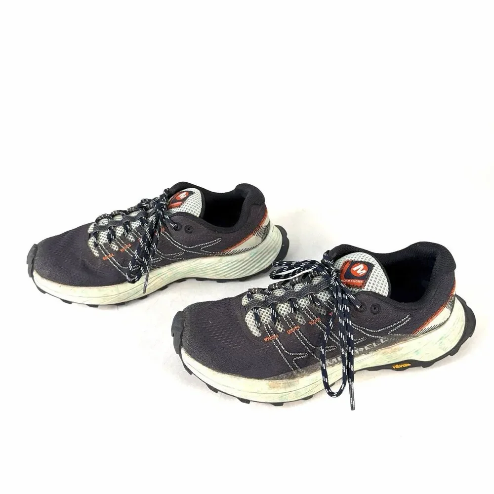 Merrell Womens Moab Flight J066816 Blue Running Trail Shoes Sneakers Size 7